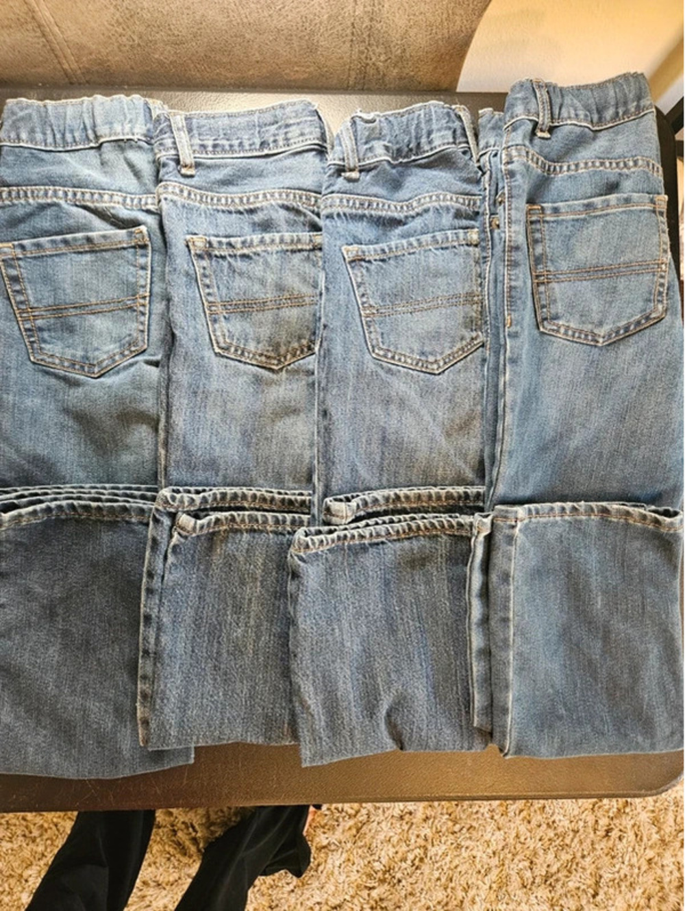Boys Size 7 Jeans Lot of 5